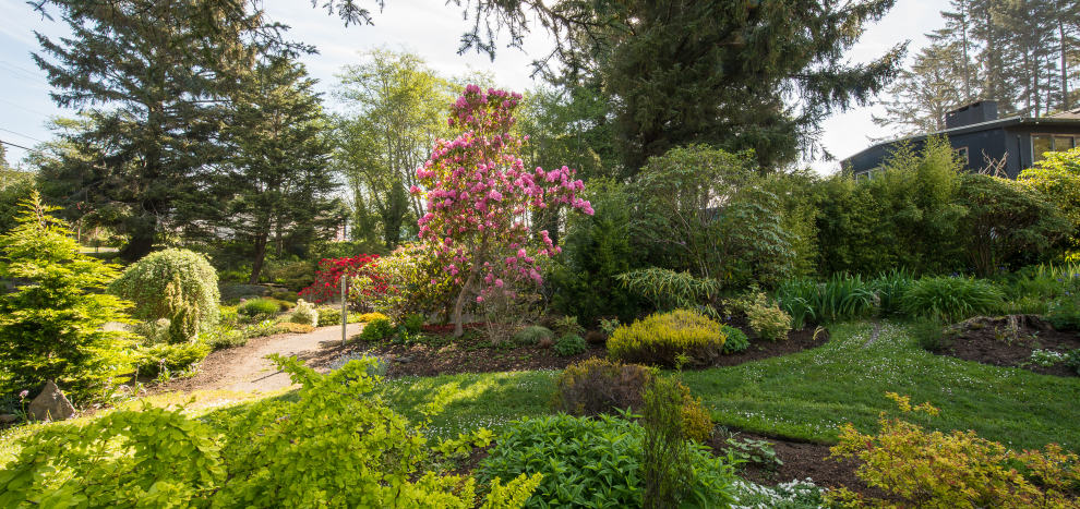 Connie Hansen garden, Lincoln City, Oregon.