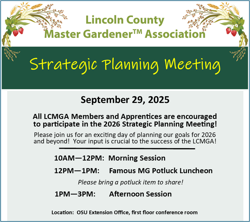 LCMGA Strategic Planning Meeting